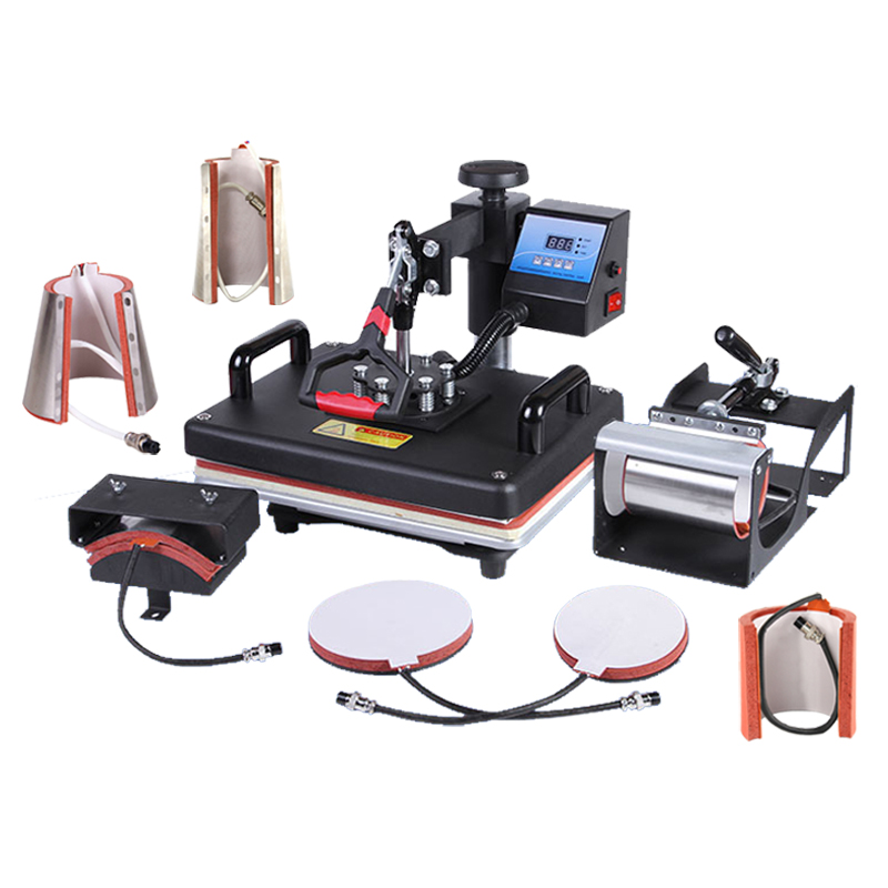 8-in-1 heat transfer machine multifunctional 